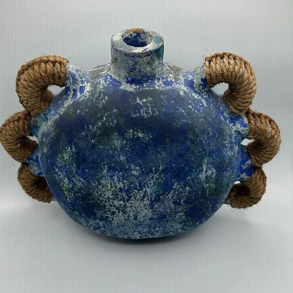 Beautiful unique vintage ceramic handmade vase - Picture 4 of 10